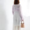 Japanese Texture Cotton Button-up Blouse - Image 4