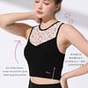 Pencil Sketch Mesh Bra Top - Image 3