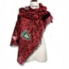'air forcce' patch jacquard scarf - Image 5