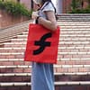 SFT Logo Knit Tote Bag - Image 12