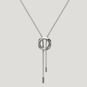 Squircle Bolo Necklace