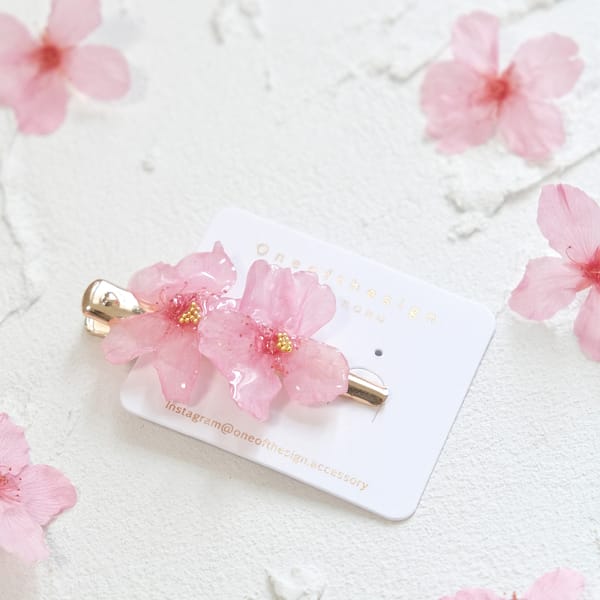 Preserved Japanese Sakura Ring
