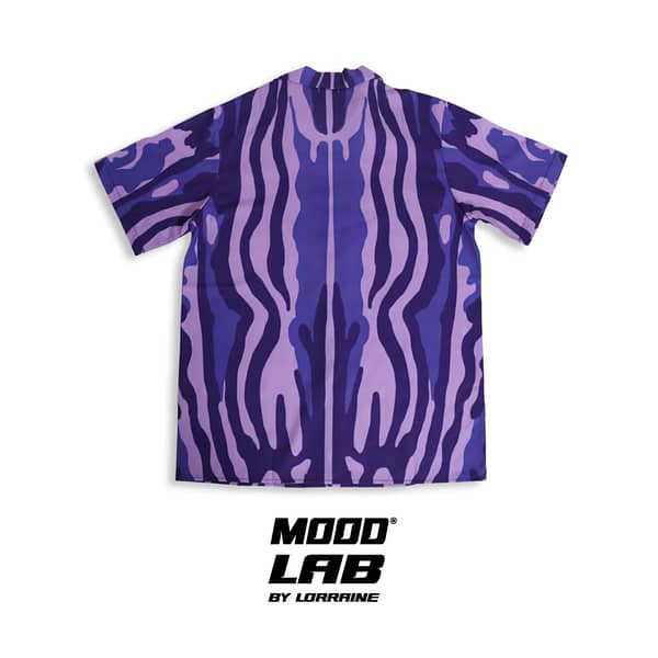 Purple Fantasy Cuban Shirt