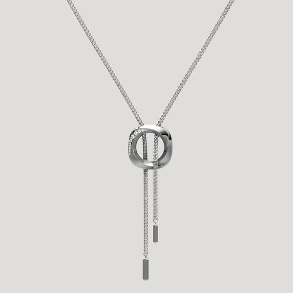 Squircle Bolo Necklace