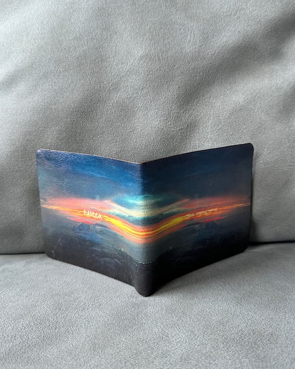RANDOK Travel Wallet – SkySunset from 35,000 Feet High